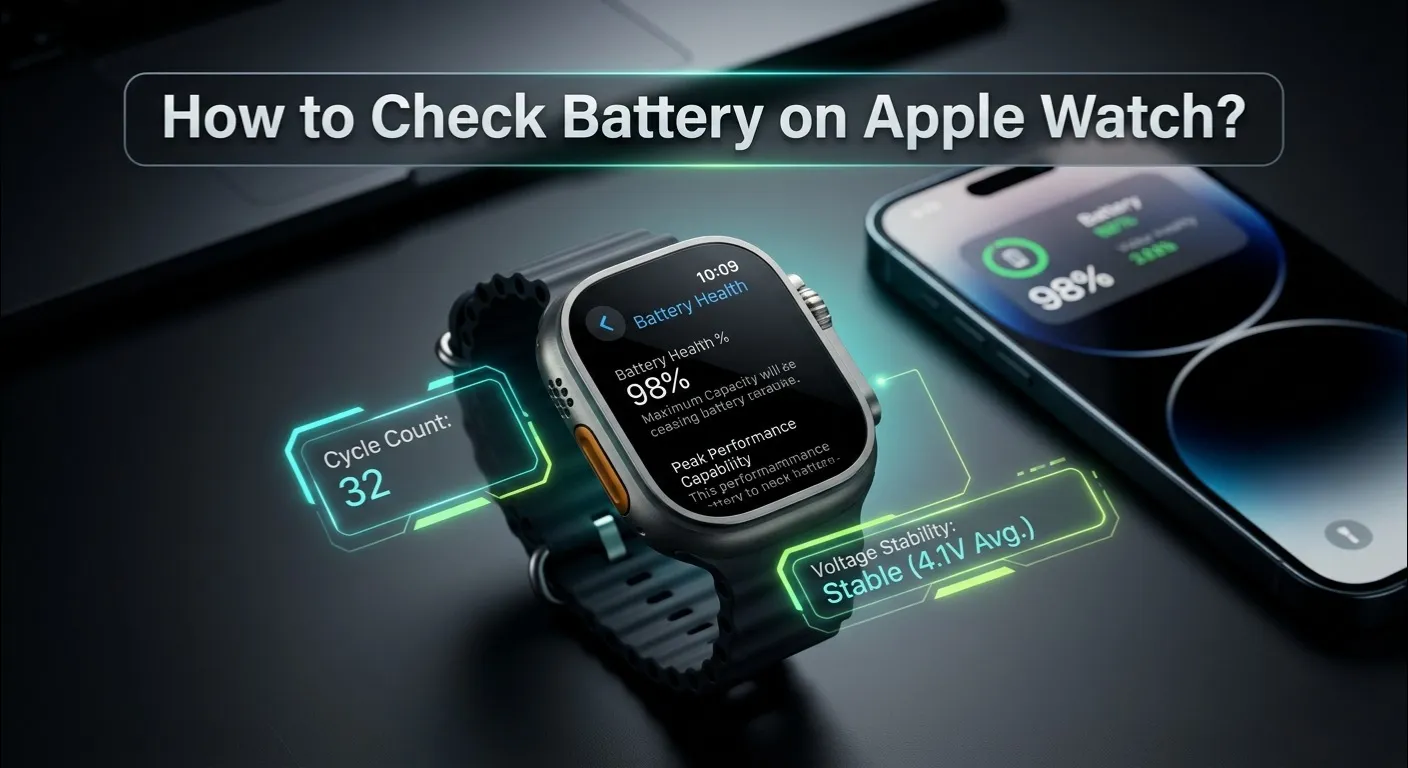 How to Check Battery on Apple Watch?