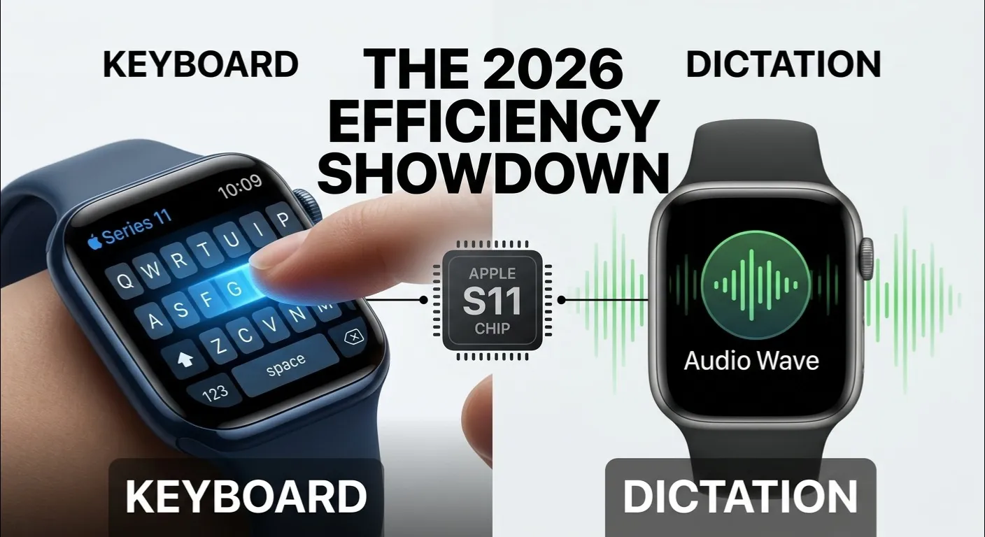 Apple Watch Keyboard vs. Dictation: which one is better?