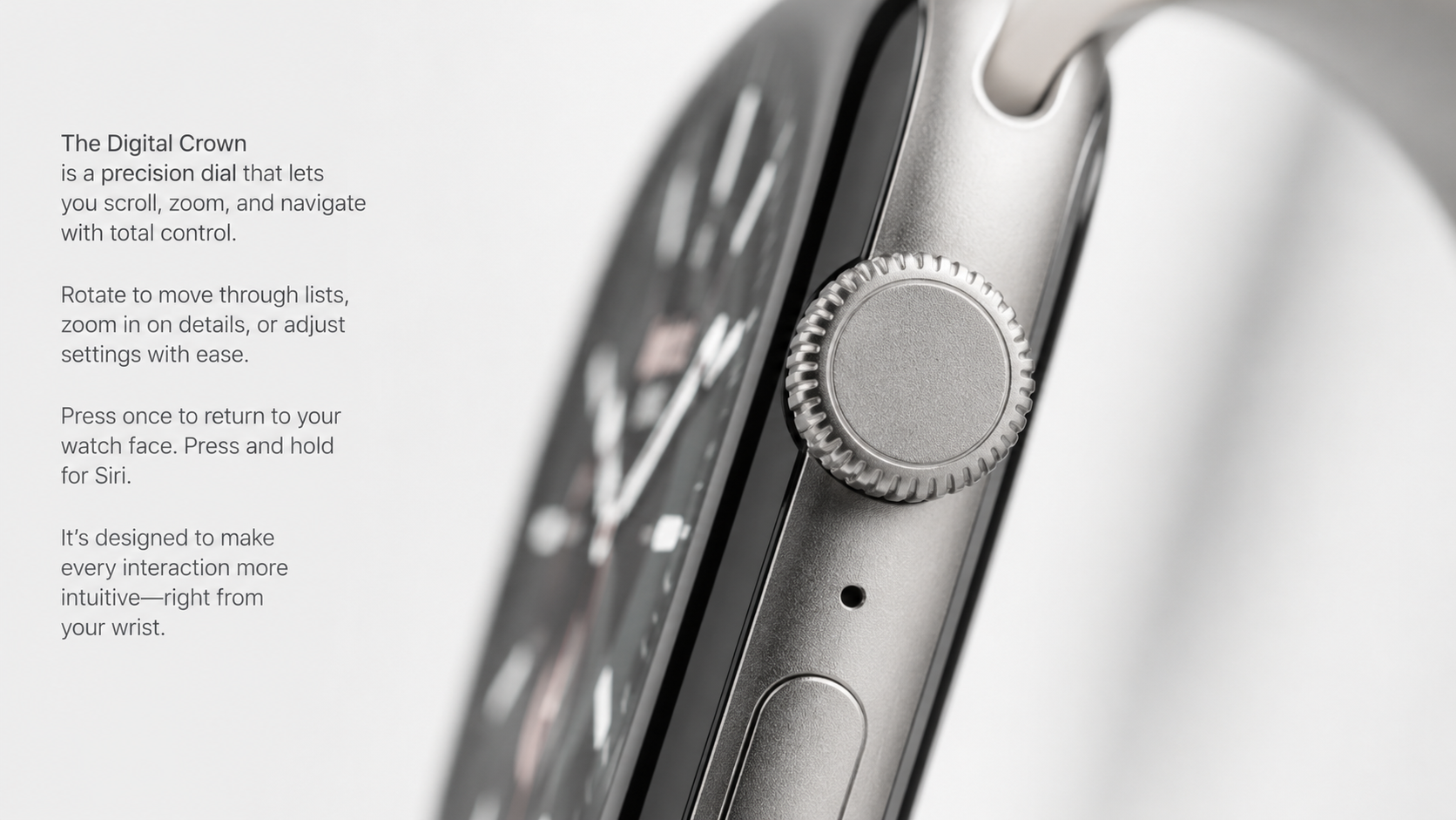what is digital crown on apple