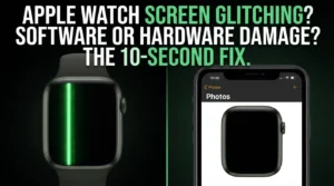 Apple Watch Screen Glitching Green Lines